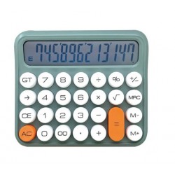 Calcolatrice da tavolo 14 cifre, con memorie e percentuale